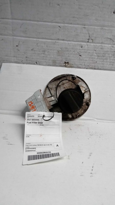 2017 KIA Sedona Fuel Filler Door White Used 6453031 86K Miles OEM Quality