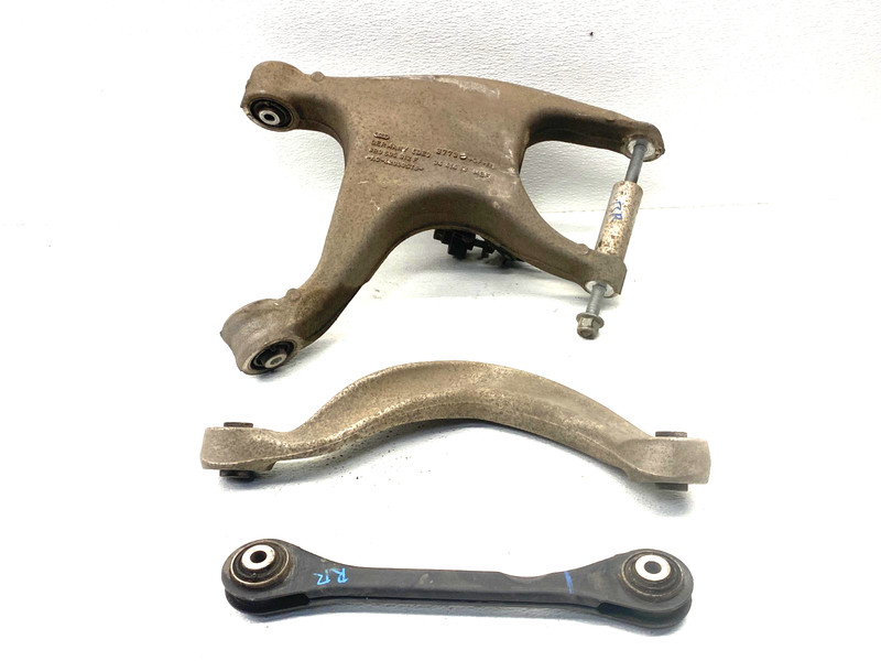 11-14 AUDI A8 S8 D4 REAR RIGHT SUSPENSION CONTROL ARM SET OEM #A0.42