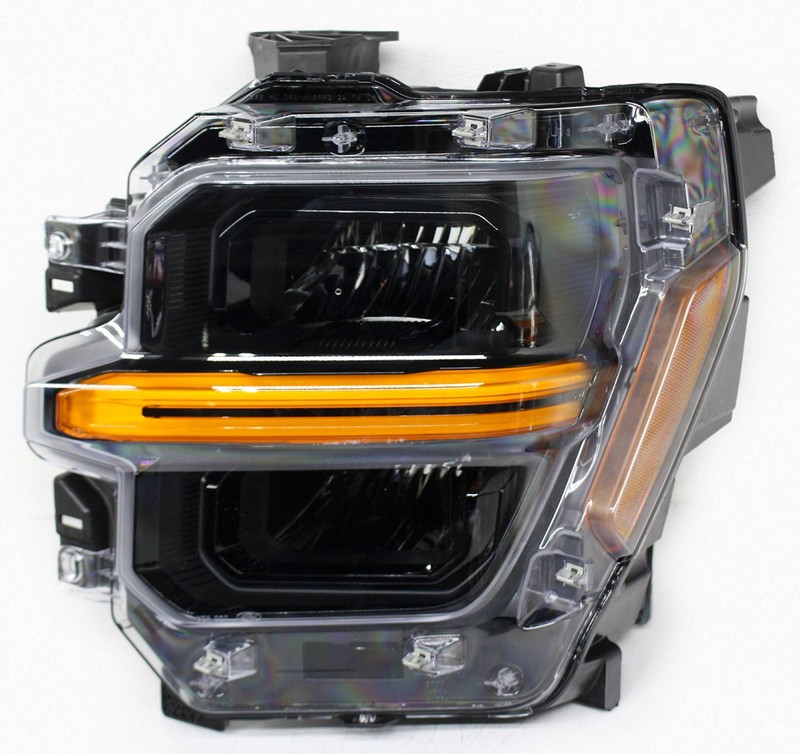 OEM Left Side LED Headlamp For Ford F150 RL3Z-13008-H Tab Gone, Lens Spots