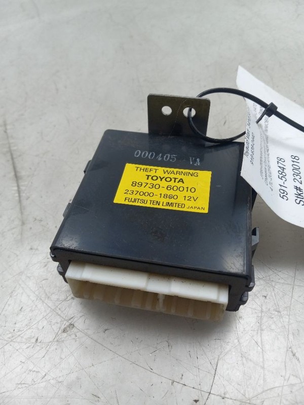 98-02 LEXUS LX470 4.7L 4WD AT CHASSIS ECM ANTI-THEFT LOCKING CONTROL MODULE