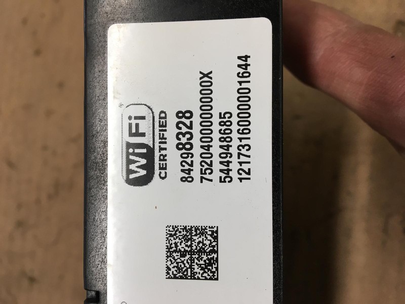 2018 CHEVROLET CRUZE Communication control module telematics OnStar OEM 18