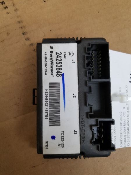 Chassis ECM Transfer Case Coupe Right Hand Dash Fits 10-14 CTS 260625