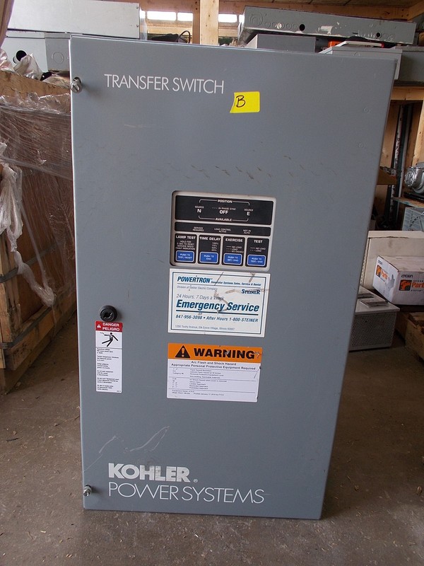 Kohler Power Systems Model K Transfer Switch KDT-AMTA-0080S