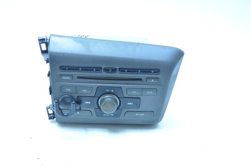 2012 HONDA CIVIC COUPE AM FM RADIO CD PLAYER HEAD UNIT OEM