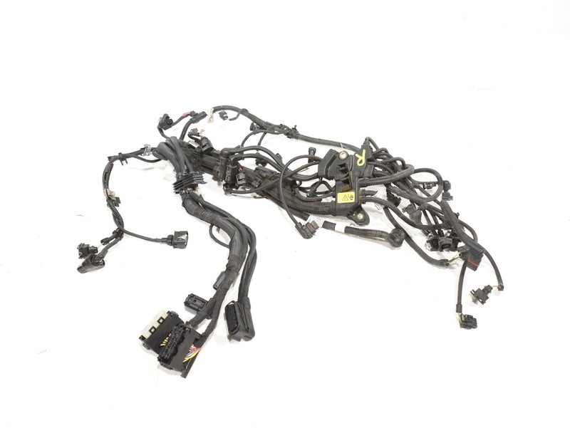 14-18 BMW F15 X5 xDrive50i 4.4L N63 Right Engine Bay ECU Motor Headlight Wiring