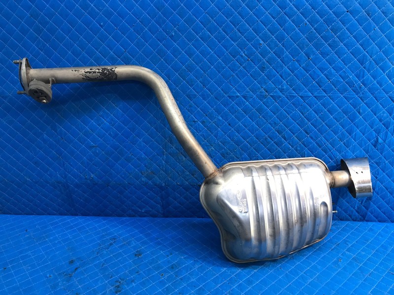 09-14 HYUNDAI GENESIS REAR RIGHT RH PASSENGER EXHAUST PIPE MUFFLER OEM