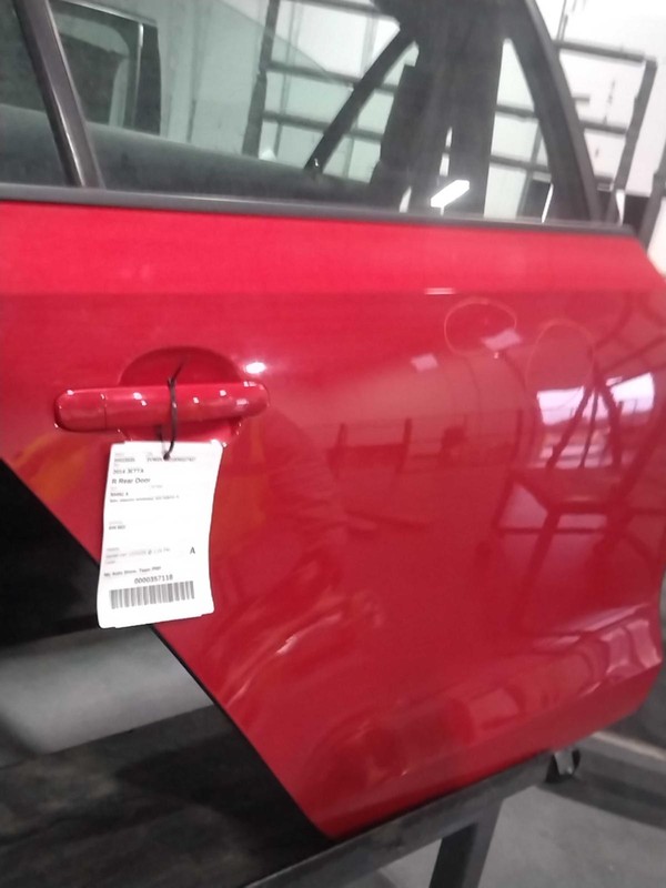 2014 Volkswagen Jetta Rear Right Door Red 4DR SED 119K OEM Part #191244