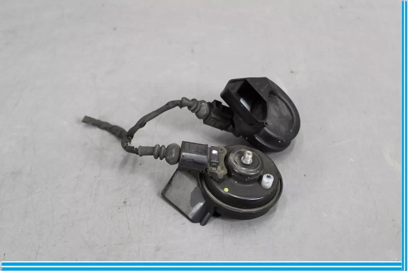 09-12 Audi A4 A5 Quattro Low & High Safety Tone Horn Set Of 2 024148 OEM