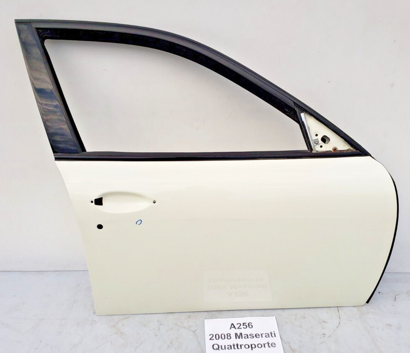 ✅ 03-12 OEM Maserati Quattroporte M139 Front Right Passenger Door Shell White *