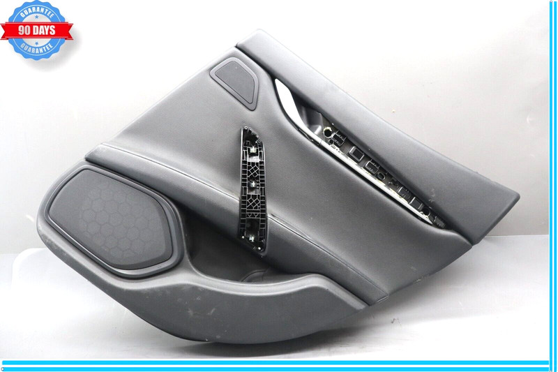 14-17 Maserati Ghibli Rear Right Side Interior Door Panel Assembly Black Oem