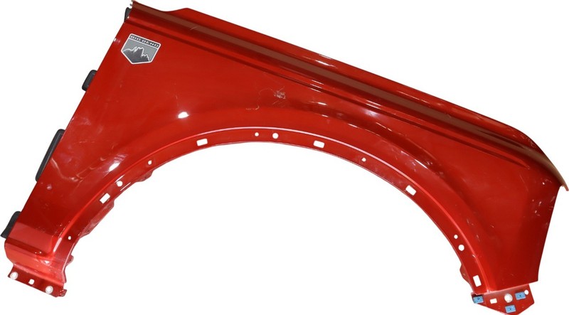 Front Fender Passenger-Side OEM 21-25 Bronco M2DZ16005A OEM Factory RED Ford
