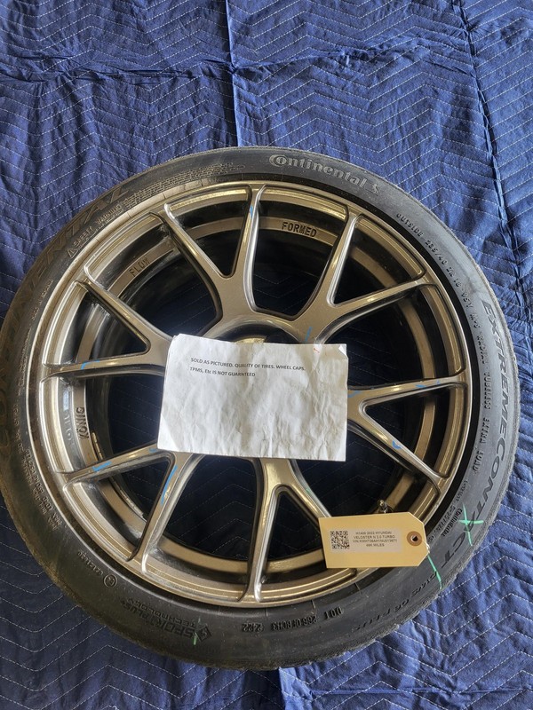 HYUNDAI VELOSTER N 2022 Wheel Rim KONIG FLOW FORMED USED OEM 235/40ZR18 18x8.5