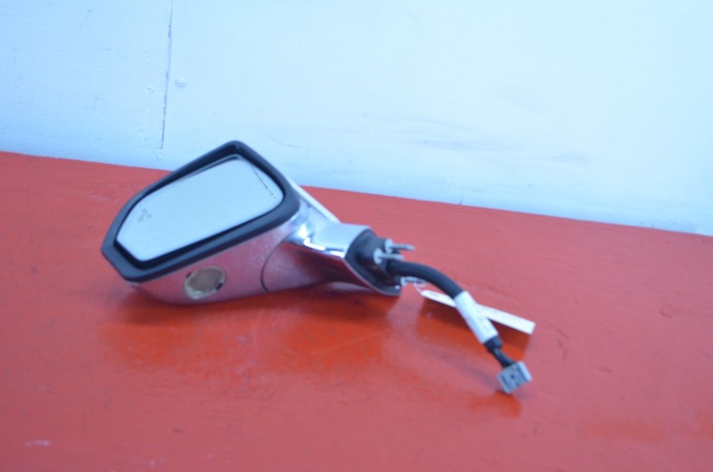13-14 LINCOLN MKZ FRONT LEFT DRIVER DOOR SIDE VIEW MIRROR WHITE OEM