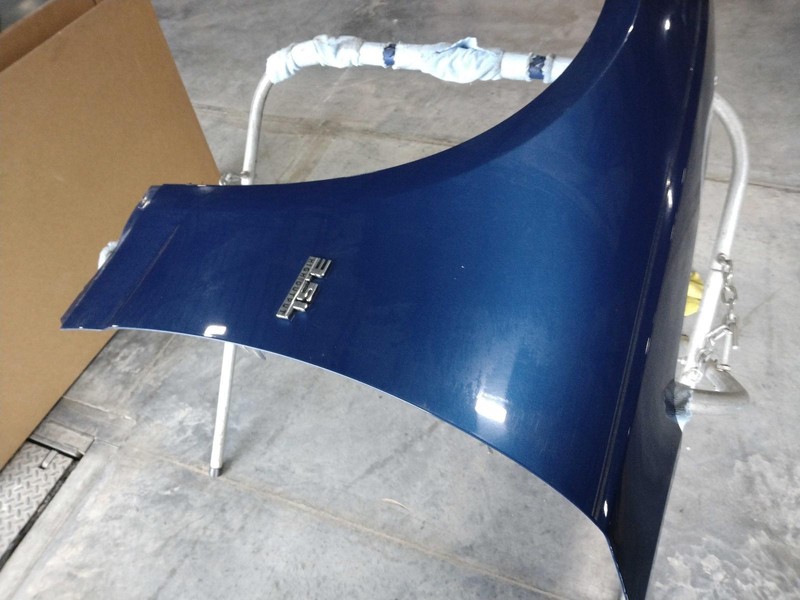 2010 Dodge Charger Left Fender Blue 559717 RWD 119k Miles Used OEM Part