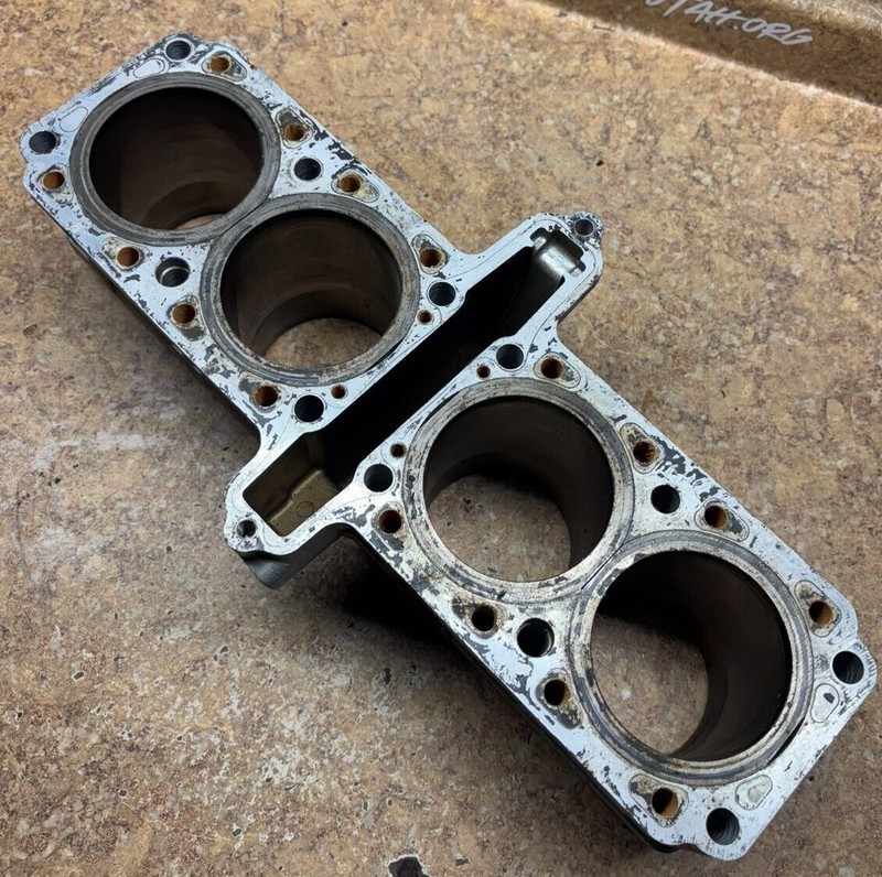 87 Kawasaki Voyager ZG 1200 Cylinders Jugs ZG1200 1987 Engine Barrel D4