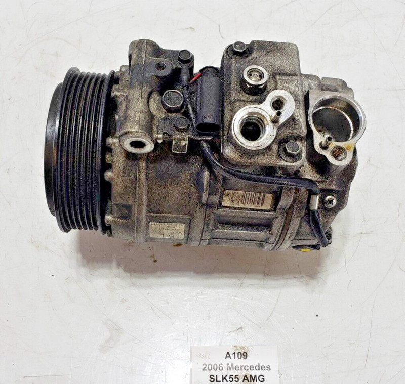 ✅ 05-10 OEM Mercedes R171 SLK55 AMG 5.5L V8 AC Air Conditioning Compressor Pump