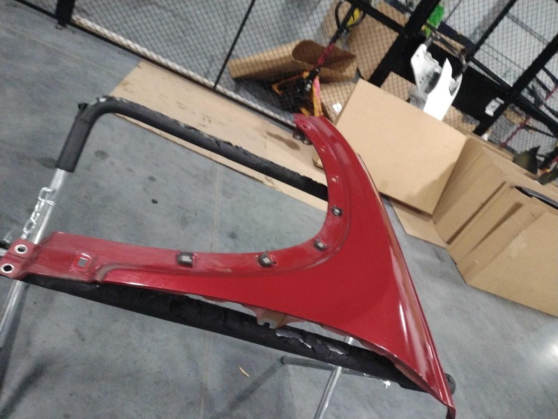 2019 Hyundai Santa Fe Left Fender Red Good Condition 672883 NJ25-22152