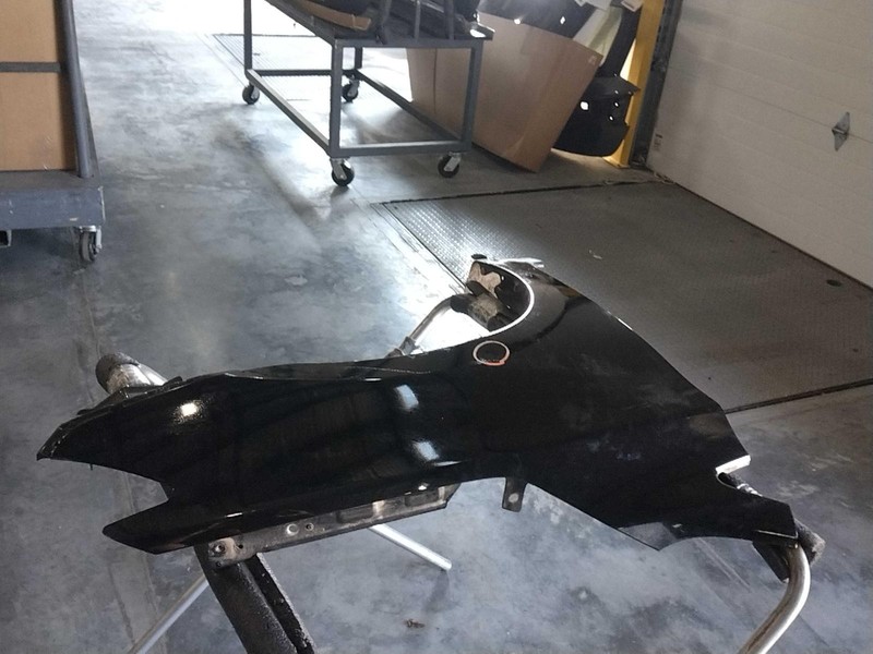 2019 Nissan Sentra Right Fender Black Used OEM 325561 LIL DENT 90K Miles