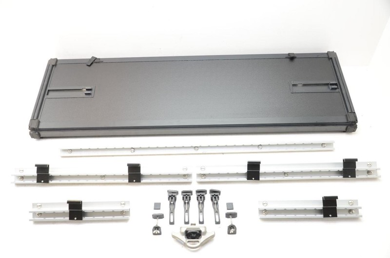 22-24 Frontier PRO-X Convenience Package Bed Rail System with Folding Bed Cover
