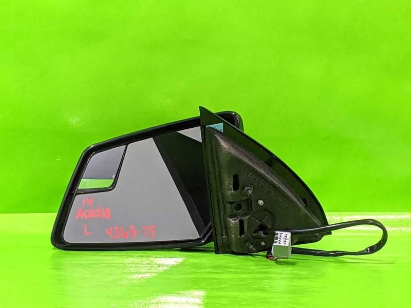 09-14 ACADIA DRIVER LEFT SIDE VIEW MIRROR OEM 4363-75