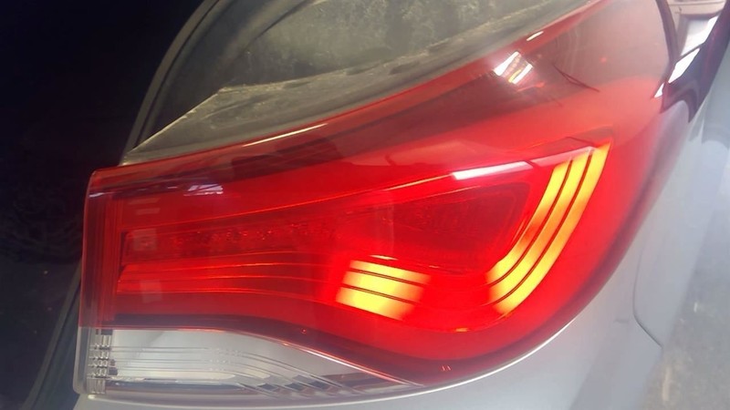 Passenger Tail Light Sedan Quarter Panel Mounted LED Fits 14-16 ELANTRA 3554165
