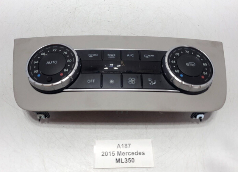 ✅ 2012-2019 OEM Mercedes W166 ML350 ML550 Front AC Heater Climate Control Switch