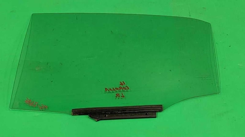 14 15 16 17 18 COROLLA DRIVER LEFT REAR WINDOW DOOR GLASS OEM 3892-56