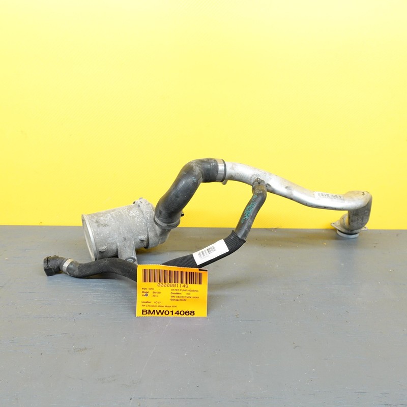 2014-2018 Bmw 435i F32 F33 F36 Right Circulation Water Motor W/hose 32891100