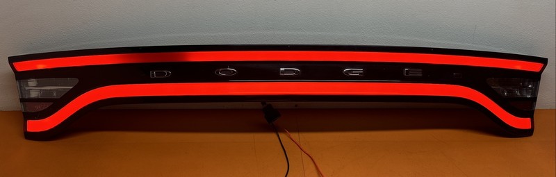 68213147AE | 2015 - 2021 DODGE CHARGER REAR TRUNK TAIL LIGHT LED OEM || Tested