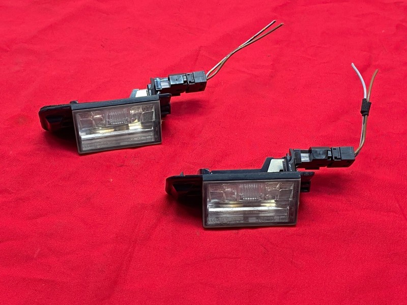 91-00 BMW E36 3 Series M3 Rear Left & Right License Plate Light Lamp Set OEM ✅