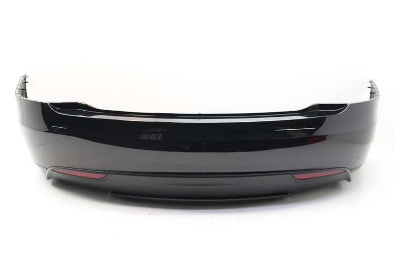 12-16 Tesla Model S Black Rear Bumper Assembly