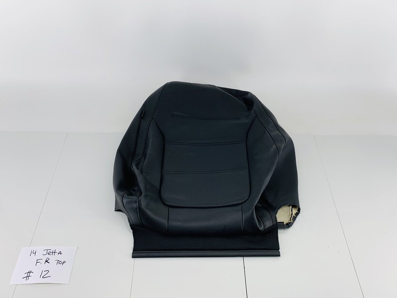 13-14 VOLKSWAGEN JETTA FRONT RIGHT PASSENGER SEAT BACK CUSHION COVER OEM #12