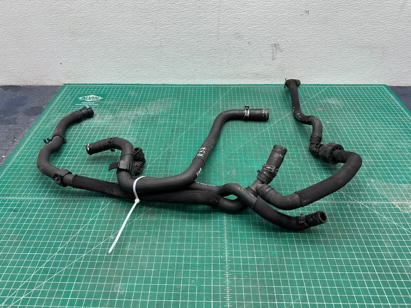 10-12 JAGUAR XF X250 5.0L engine RADIATOR COOLANT HOSE PIPE LINE SET OEM