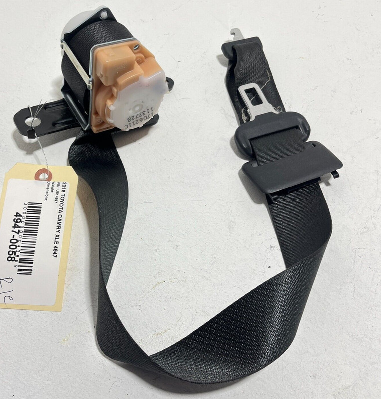 2018-2024 TOYOTA CAMRY XLE MIDDLE SEAT BELT SEATBELT RETRACTOR REAR CENTER OEM