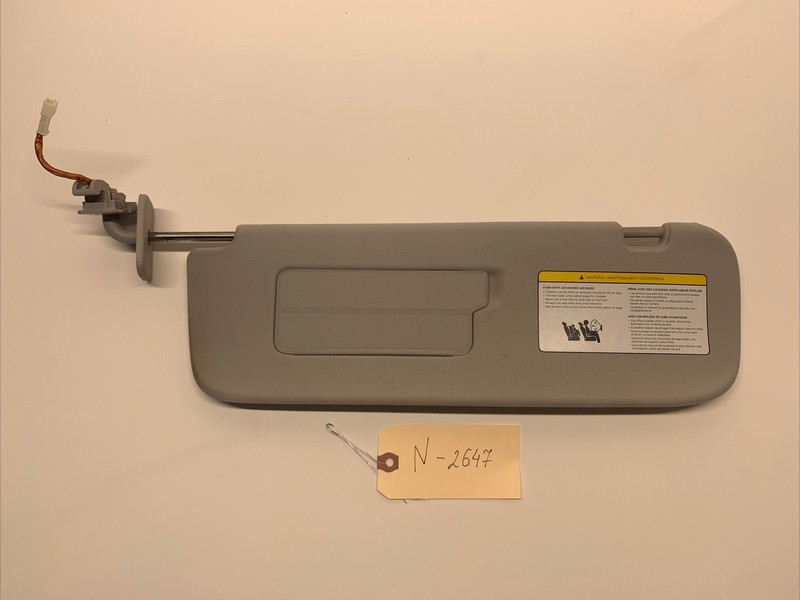 Tesla Model Y Left Sunvisor 1490405-01-A 2647 B21