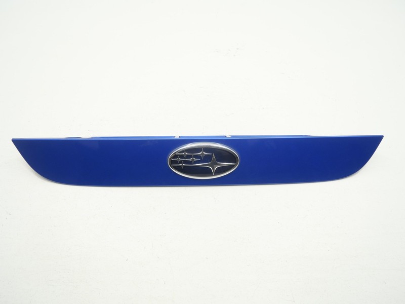 Used Rear Trunk License Plate Moulding Light Cover BLU 2013-2020 Subaru BRZ OEM