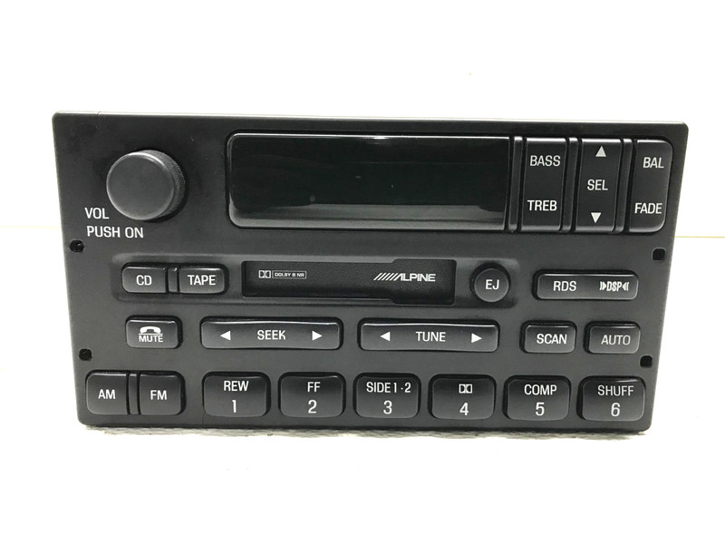 98 Lincoln Navigator Radio Stereo Cassette Player Receiver Audio OEM