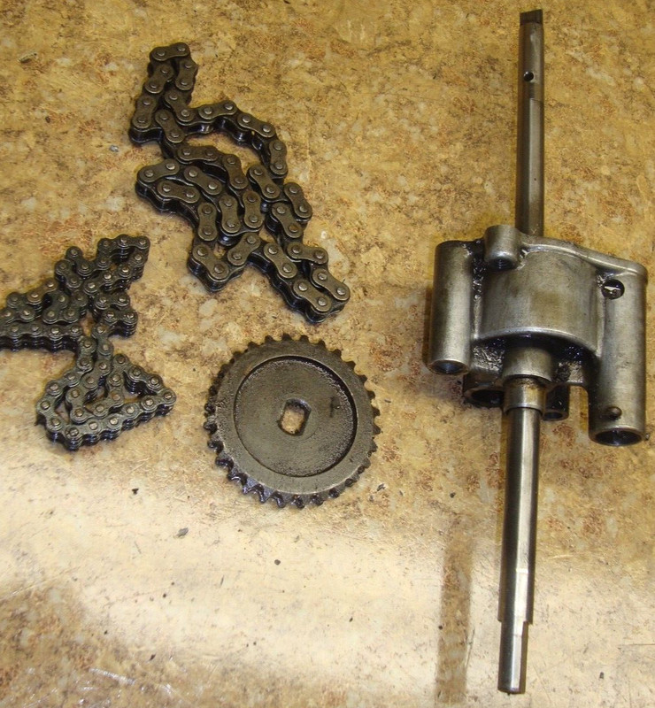 75 Honda Goldwing GL1000 GL 1000 Gold Wing Engine Oil Pump Parts Chain Motor #2