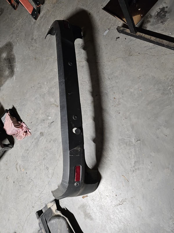 14-18 FORD TRANSIT CONNECT REAR BUMPER + SENSORS ASSEMBLY GENUINE FACTORY OEM