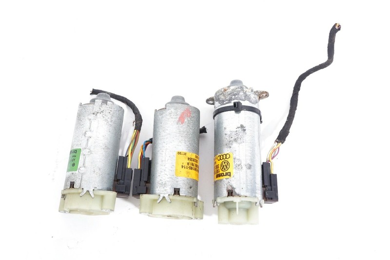 01 02 03 04 05 AUDI ALLROAD FRONT LEFT DRIVER SEAT MOTOR SET OF 3 OEM