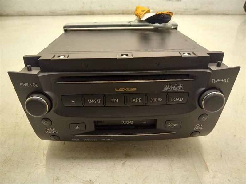 08-09 LEXUS GS450H 3.5L STEREO / RADIO RECEIVER UNIT 86120-30F80