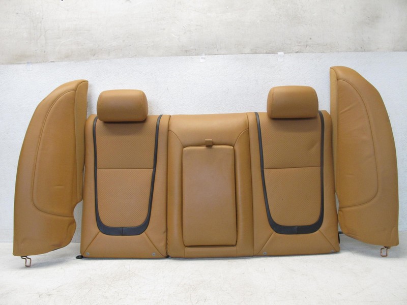 12-15 JAGUAR X250 XF XFR XFR-S LEATHER SEAT UPPER REAR RIGHT LEFT OEM 092424