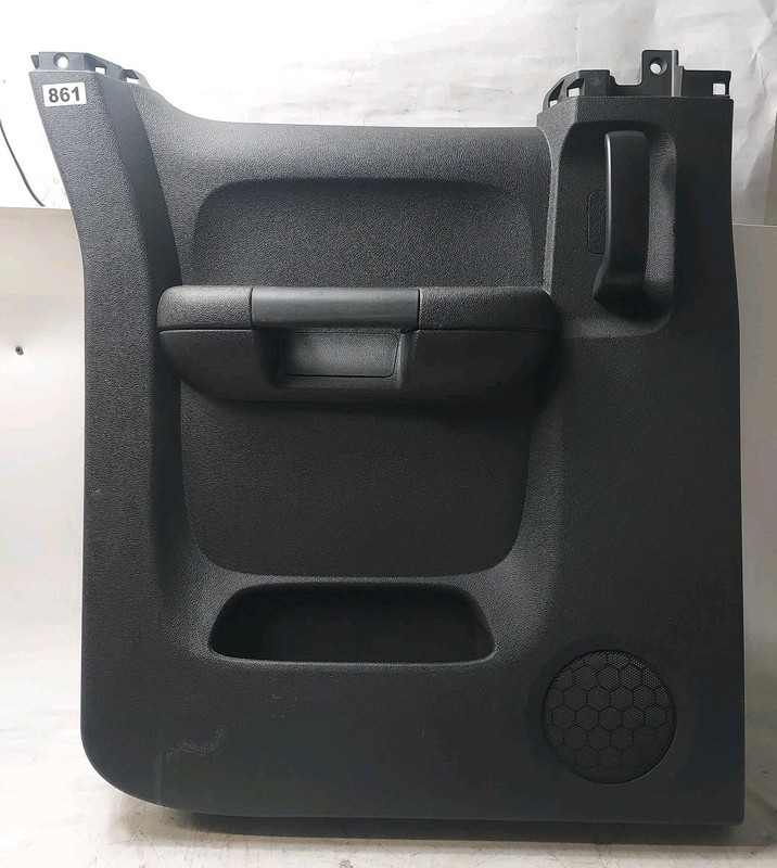 2010-13 Chevrolet Silverado 1500 LT Rear Left Driver Side Door Panel Black OEM