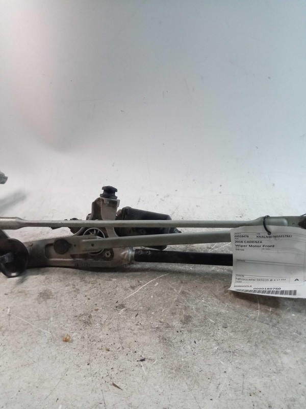 2016 KIA Cadenza Wiper Motor OEM 981103R000 Used 105k Miles Grey