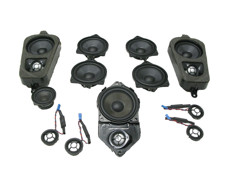 07-13 BMW E70 X5 RADIO STEREO AUDIO MEDIA SPEAKER MID HIGH 7 LOGIC OEM 113021