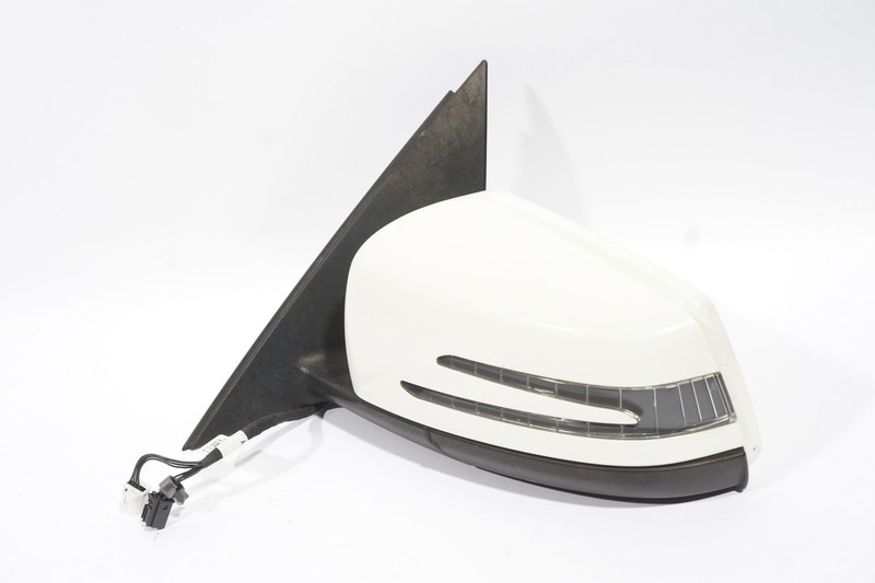 2011 - 2014 MERCEDES C300 W204 FRONT LEFT SIDE REAR VIEW MIRROR WHITE C650 OEM