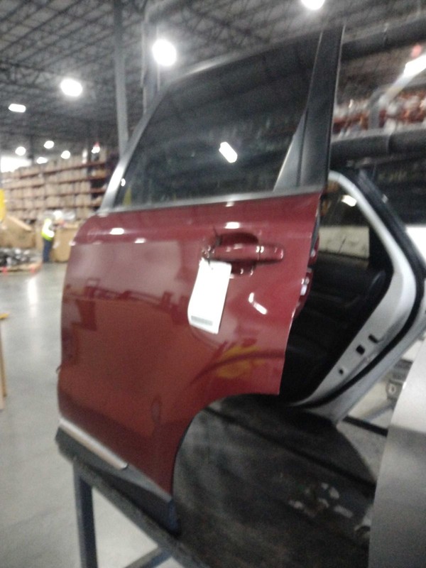 2017 Subaru Forester Rear Left Door Red 642850 68k Miles Used Auto Part