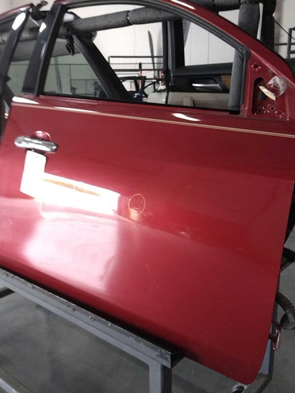 2014 Nissan Versa Right Door Red Used OEM Part, Few Small Dings, 98K Miles