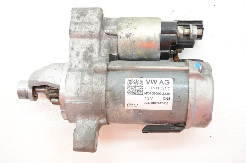 17-18 Audi A6 2.0L Engine Starter Motor 06H911024