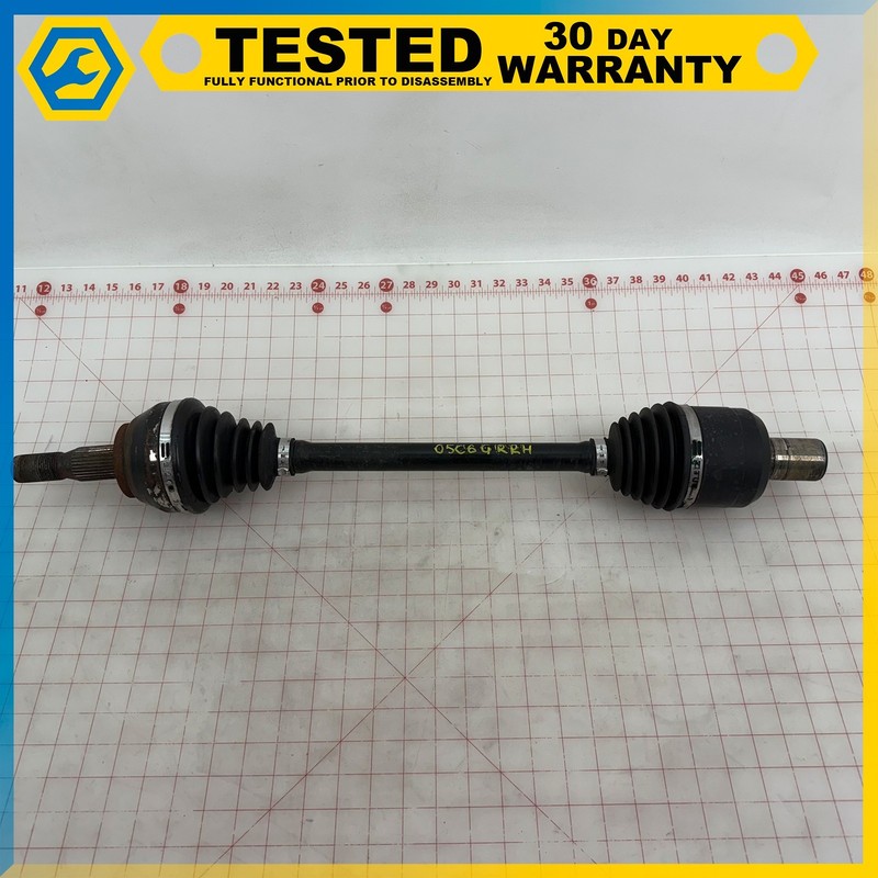 05-13 CHEVROLET CORVETTE C6/XLR REAR RIGHT AXLE HALF SHAFT UNIVERSAL JOINT OEM